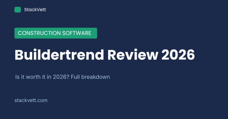 Buildertrend Review 2026.