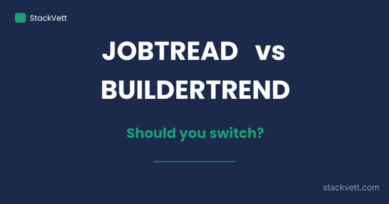 JobTread vs Buildertrend
